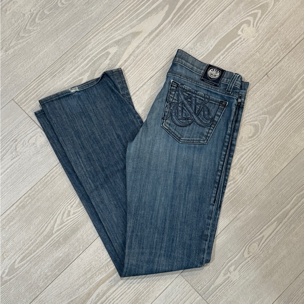 Rock & Republic Blue Straight Leg Jeans